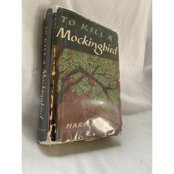Harper Lee To Kill a Mockingbird First Edition 9th Printing 1960 marked ‘W’   DJ - Picture 2 of 14